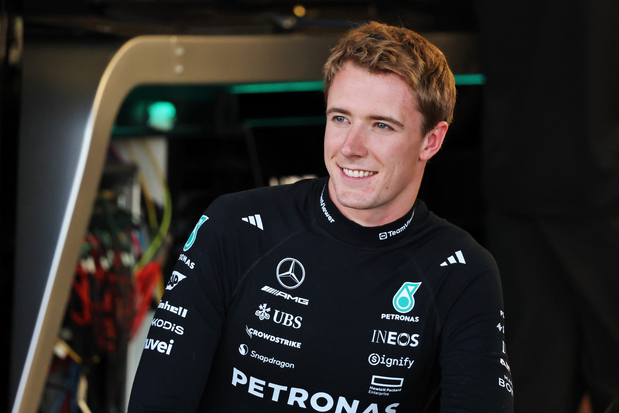F1: Confira as imagens do primeiro dia de treinos do GP do México 2025 Frederik Vesti (DEN) Mercedes AMG F1 Reserve Driver.