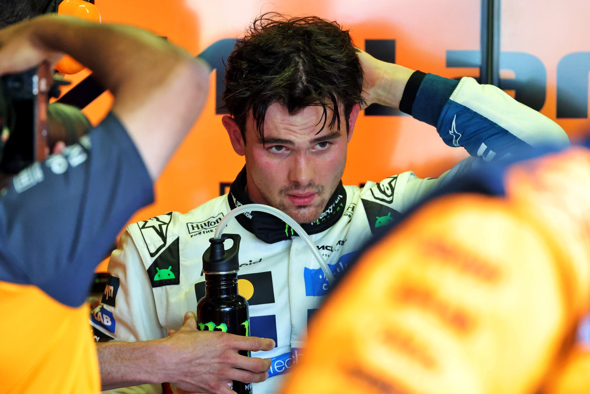 F1: Confira as imagens do primeiro dia de treinos do GP do México 2025 Pato O'Ward (MEX) McLaren Reserve Driver.