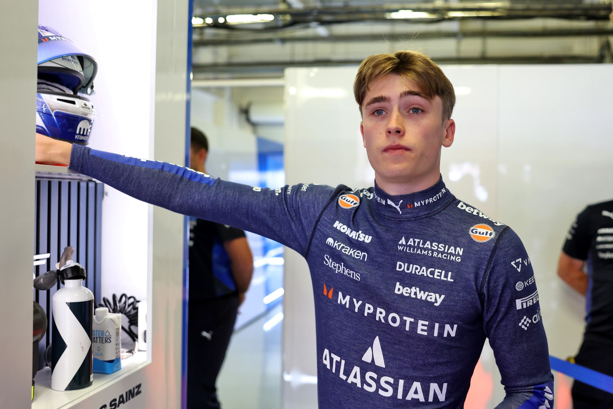 F1: Confira as imagens do primeiro dia de treinos do GP do México 2025 Luke Browning (GBR) Atlassian Williams Racing Academy Driver.