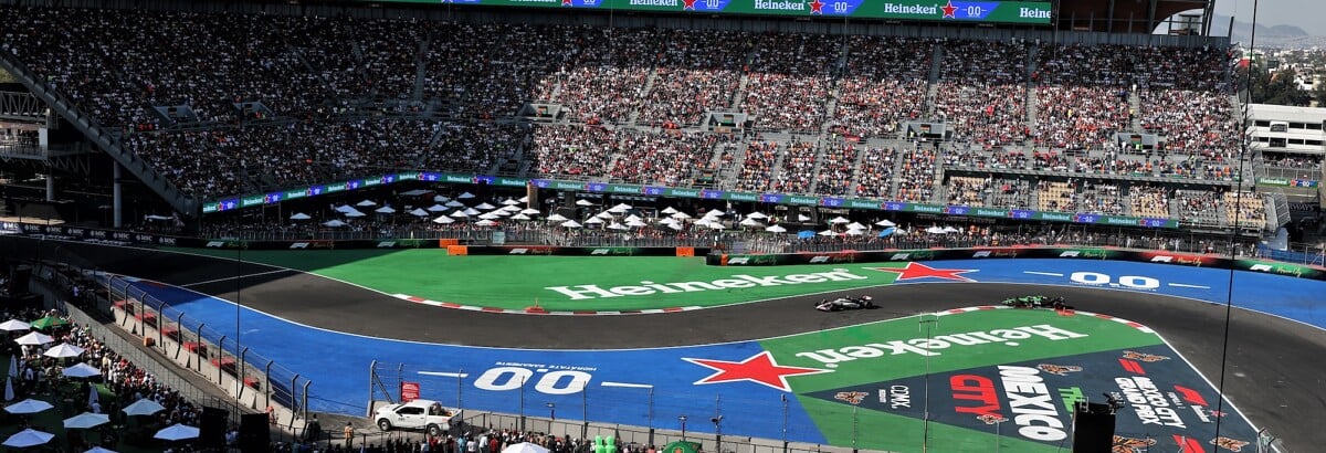 F1: Por que os carros atingem velocidades tão altas no GP do México?
