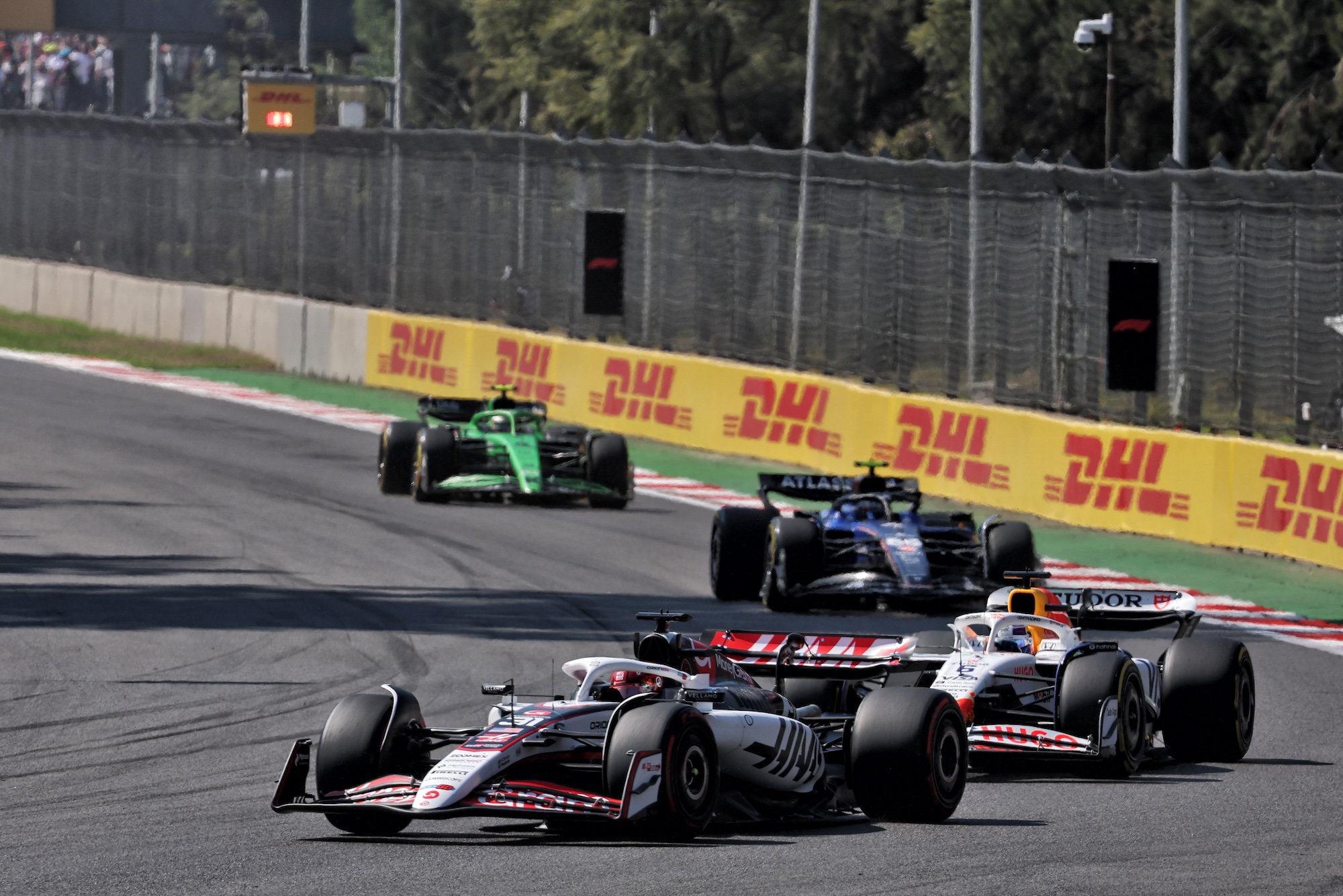 Esteban Ocon (FRA) Haas VF-25.