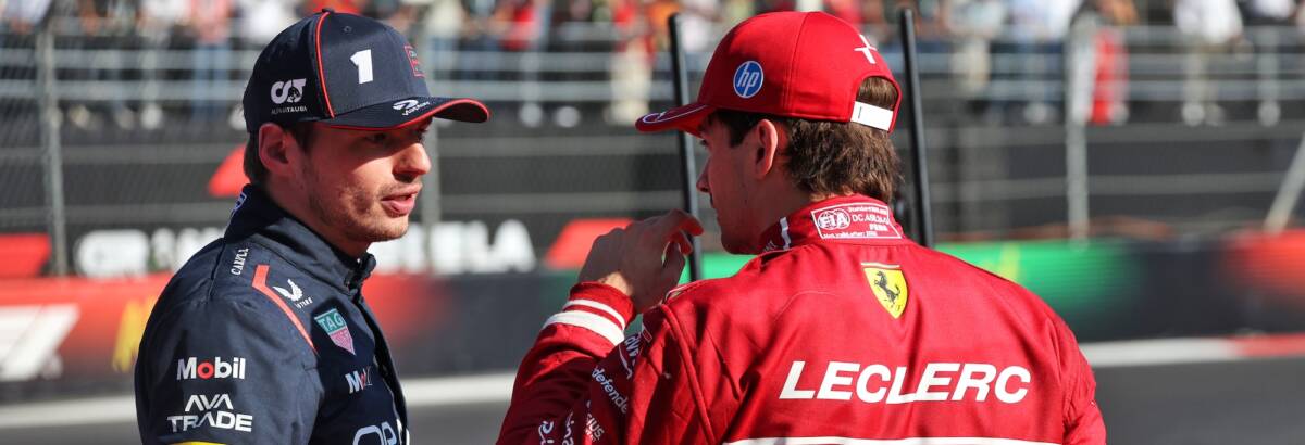 F1: Verstappen forçou Ferrari a repensar estratégia de Leclerc em corrida intensa no México