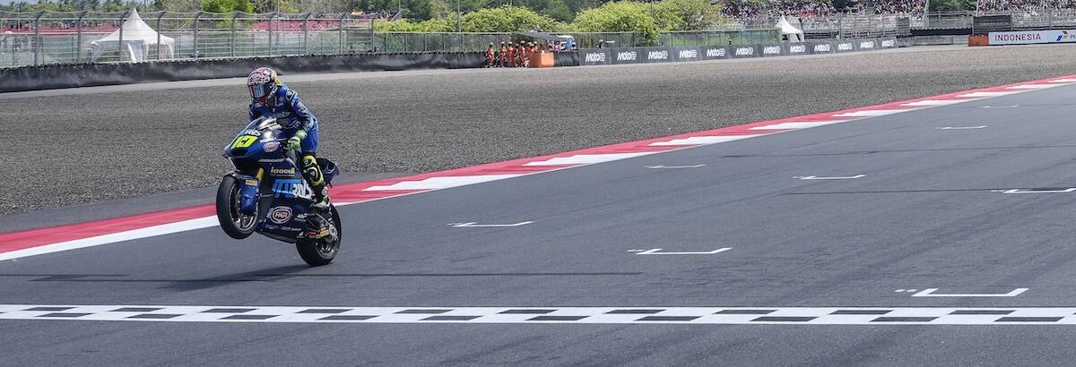 Moto2: Diogo Moreira vence na Indonésia e vê rival ser desclassificado em reviravolta do título