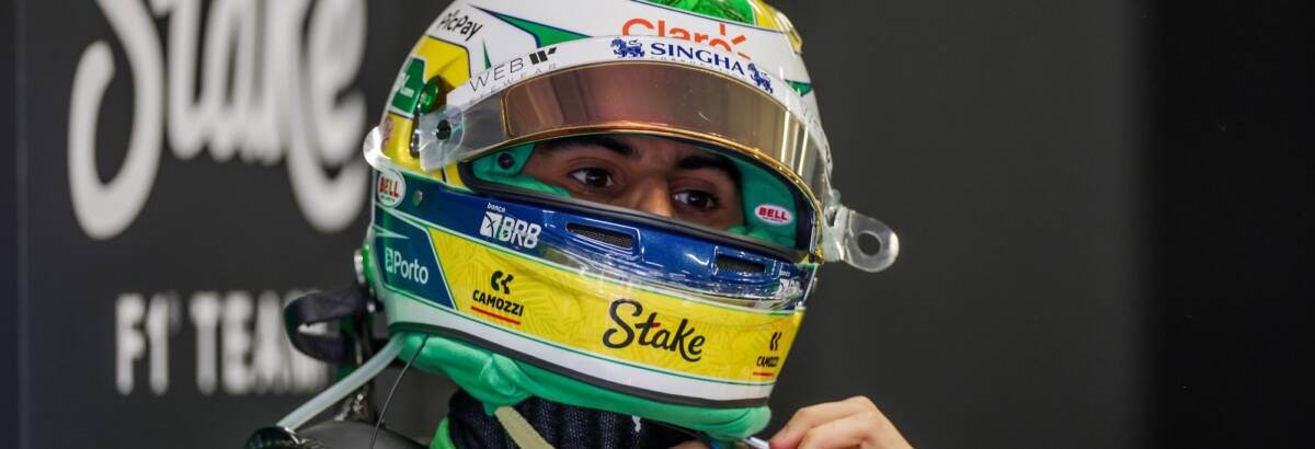 F1: Bortoleto lamenta acidente e não participar da sessão de classificação