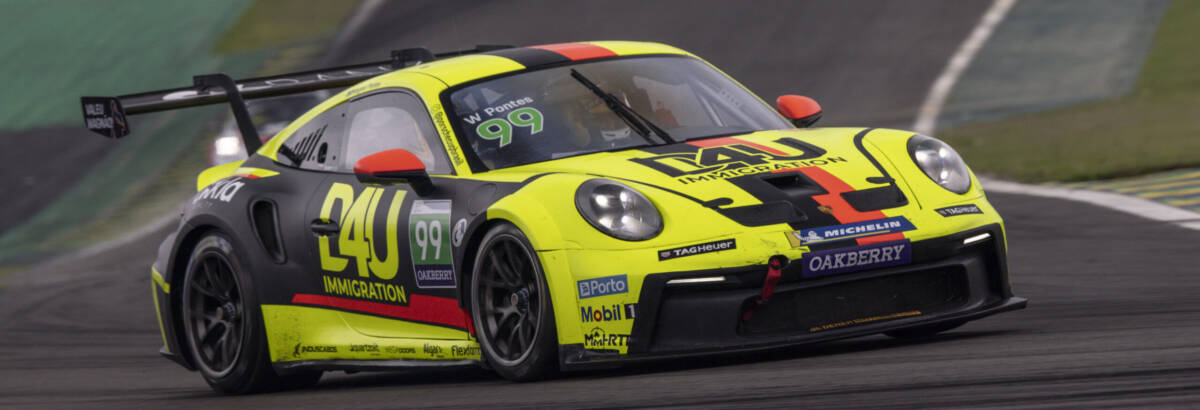 Porsche Cup: Wagner Pontes busca pódio em preliminar da Fórmula 1 com a D4U Immigration