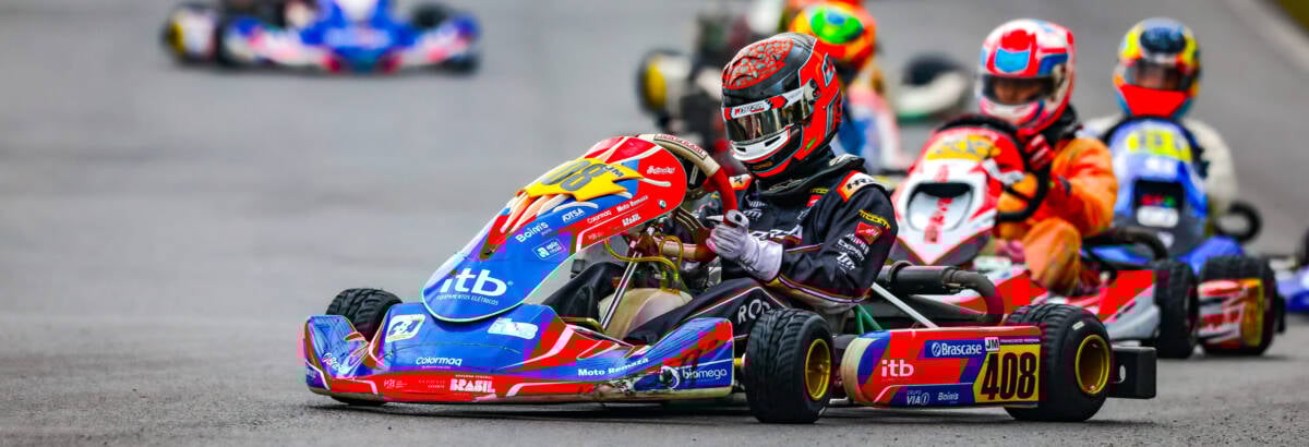 Francisco Rocha é Bicampeão Brasileiro Rotax de forma espetacular na Granja Viana