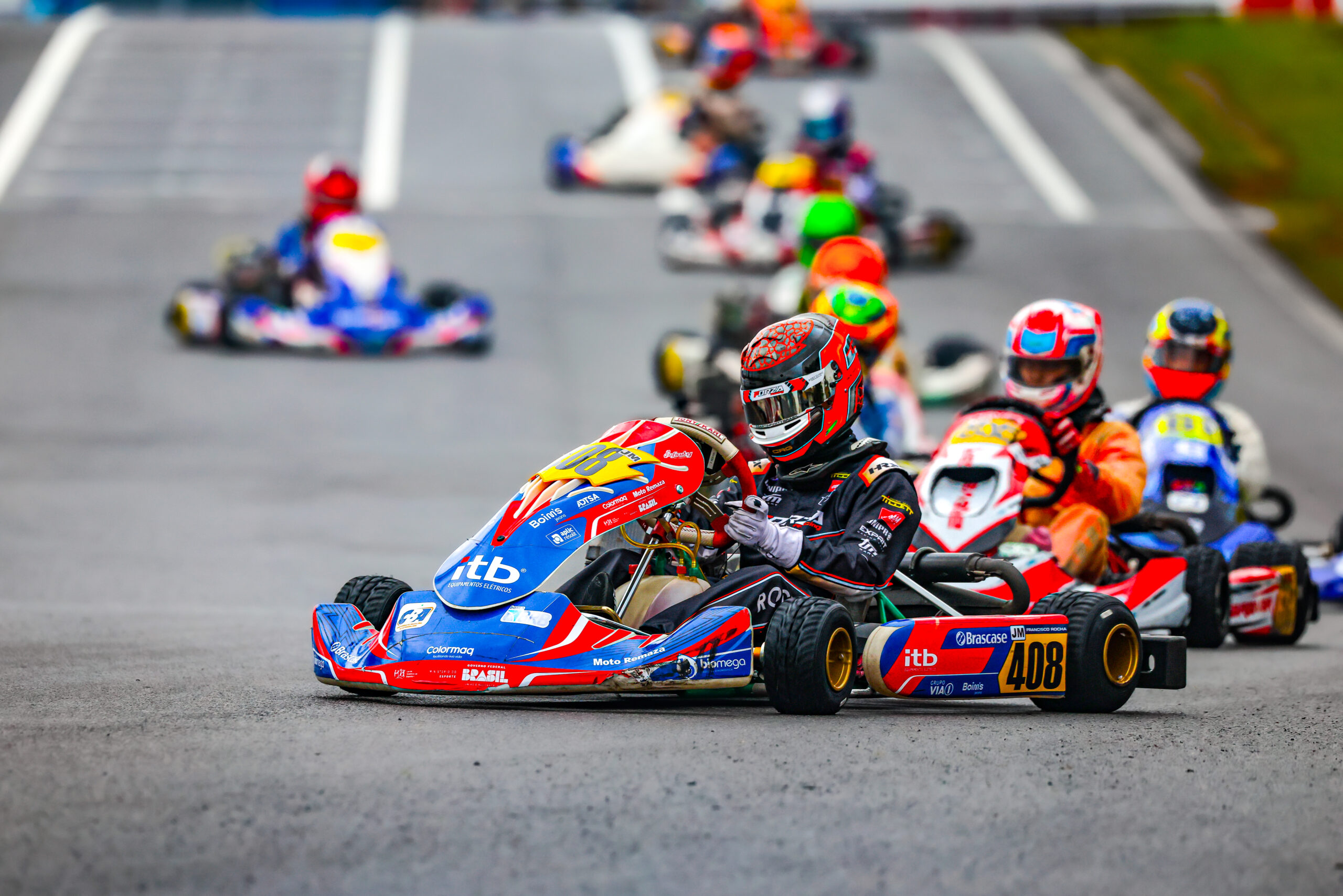 Francisco Rocha é Bicampeão Brasileiro Rotax de forma espetacular na Granja Viana Francisco Rocha