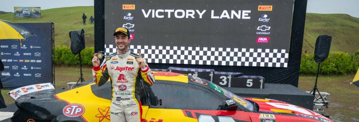 NASCAR Brasil: Chuva volta a atingir o Velocitta e Casagrande triunfa na Corrida 3