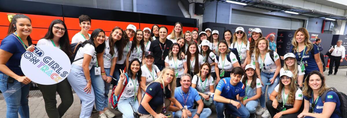 F1: CBA leva 30 garotas à FIA Girls on Track Brasil Experiência para Estudantes no GP de São Paulo