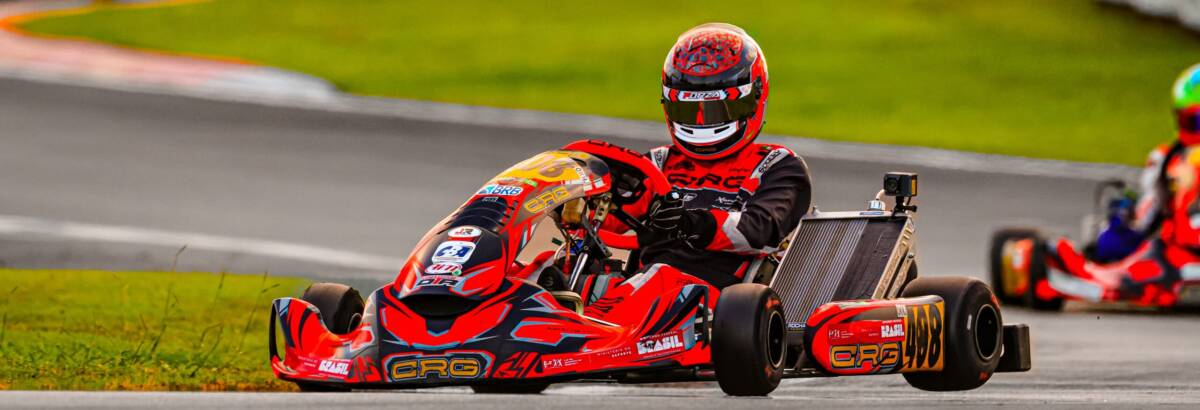 Francisco Rocha mostra talento em histórico Brasileiro de Kart e foca no final da temporada