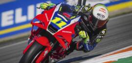 Diogo Moreira estreia na MotoGP e anima teste de Valência