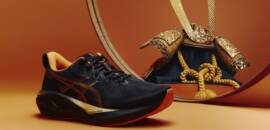 ASICS e Marca Senna lançam NOVABLAST™ 5 inspirado em capacete samurai presenteado a Ayrton Senna
