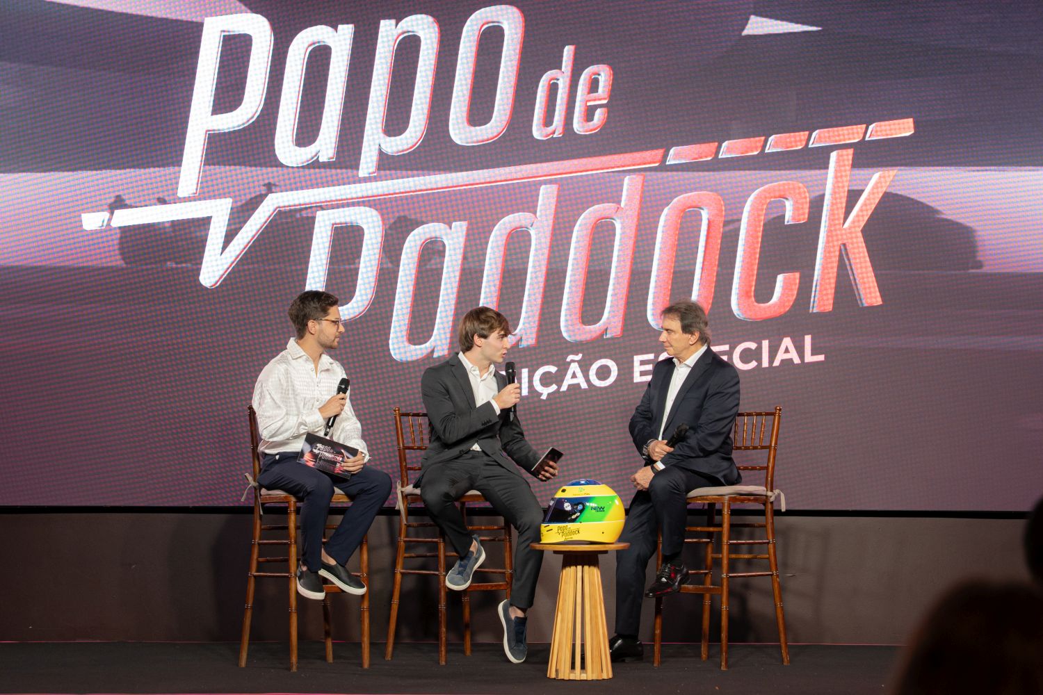 Papo de Paddock anuncia quadro com Reginaldo Leme e Nicolas Costa Papo de Paddock