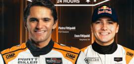 Irmãos Pietro e Enzo Fittipaldi disputam juntos as 24 Horas de Daytona com a Pratt Miller