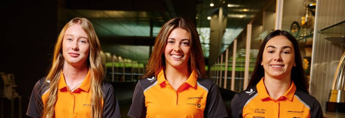 McLaren reforça programa feminino e expande presença na F1 Academy