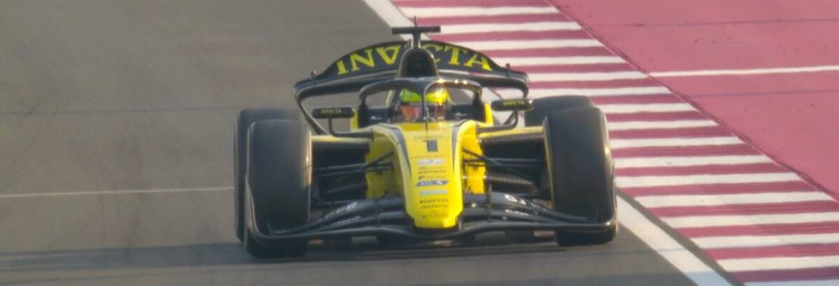 Líder da F2, Fornaroli lidera único treino para a etapa do Catar