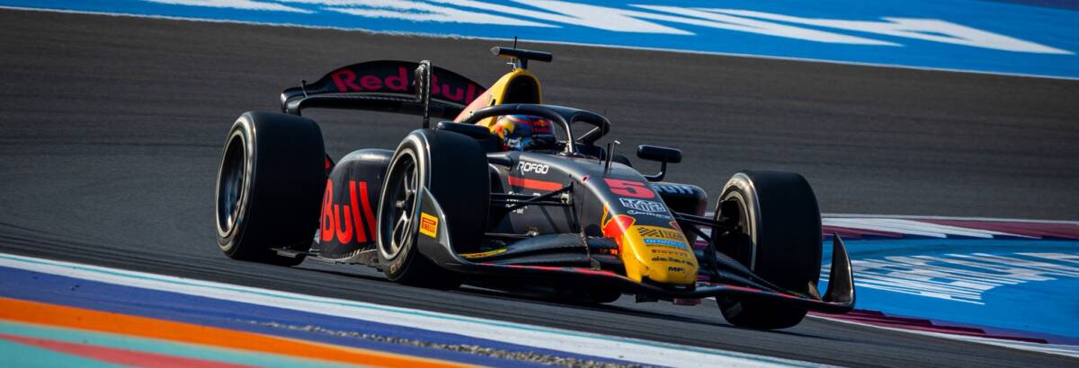 Goethe supera Fornaroli na classificação e fatura pole da F2 no Catar