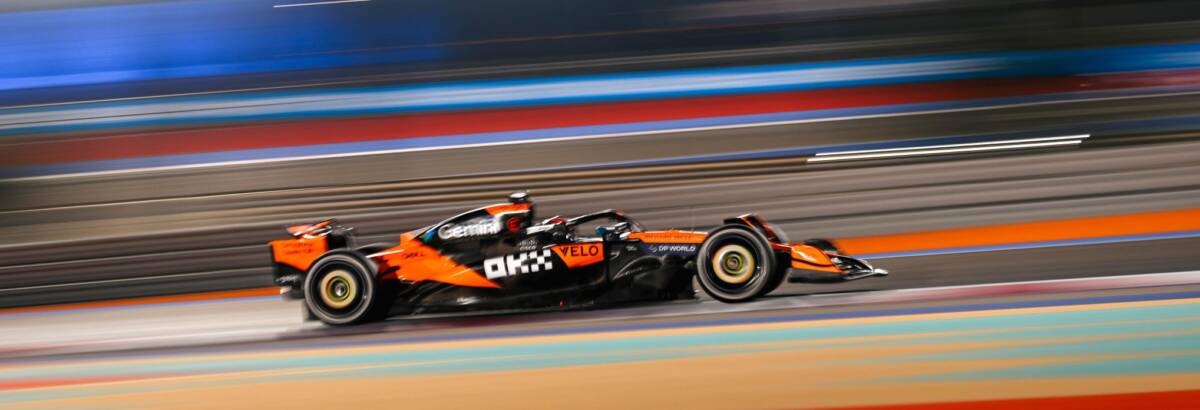 F1: Piastri puxa dobradinha da McLaren no treino livre único do GP do Catar