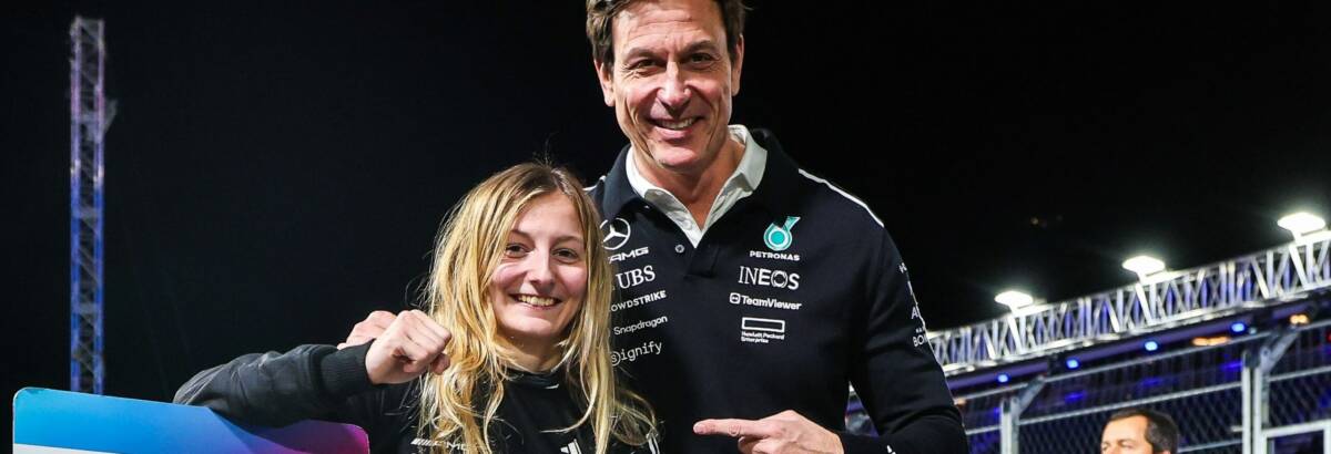 Campeã da F1 Academy participará de teste com carro da Mercedes