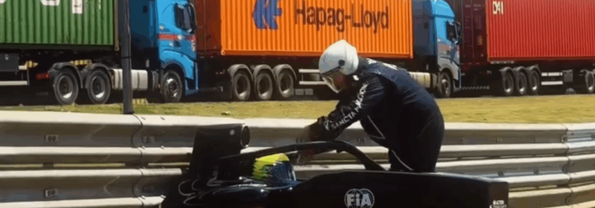 GP de São Paulo de F1 realiza simulação de resgate antes de corrida em Interlagos