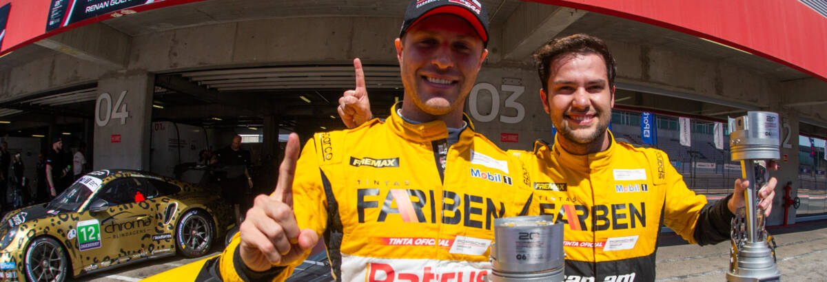 Müller/Fraga é pole nos 500km de Interlagos da Porsche Endurance
