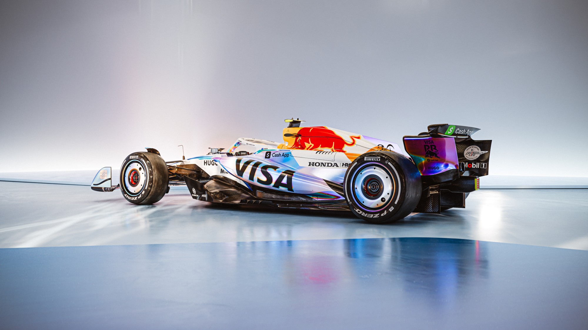 F1: Racing Bulls apresenta pintura holográfica para o GP de Las Vegas; veja as fotos F1: Racing Bulls apresenta pintura holográfica para o GP de Las Vegas; veja as fotos