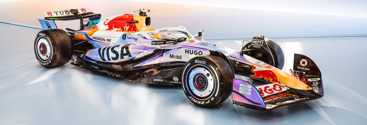 F1: Racing Bulls apresenta pintura holográfica para o GP de Las Vegas; veja as fotos