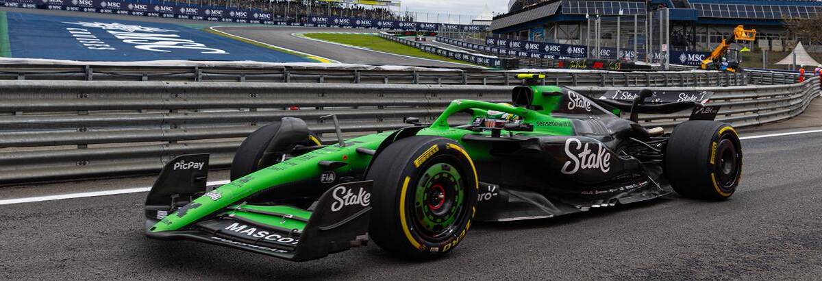 F1: Bortoleto abandona Sprint após acidente na volta final em Interlagos