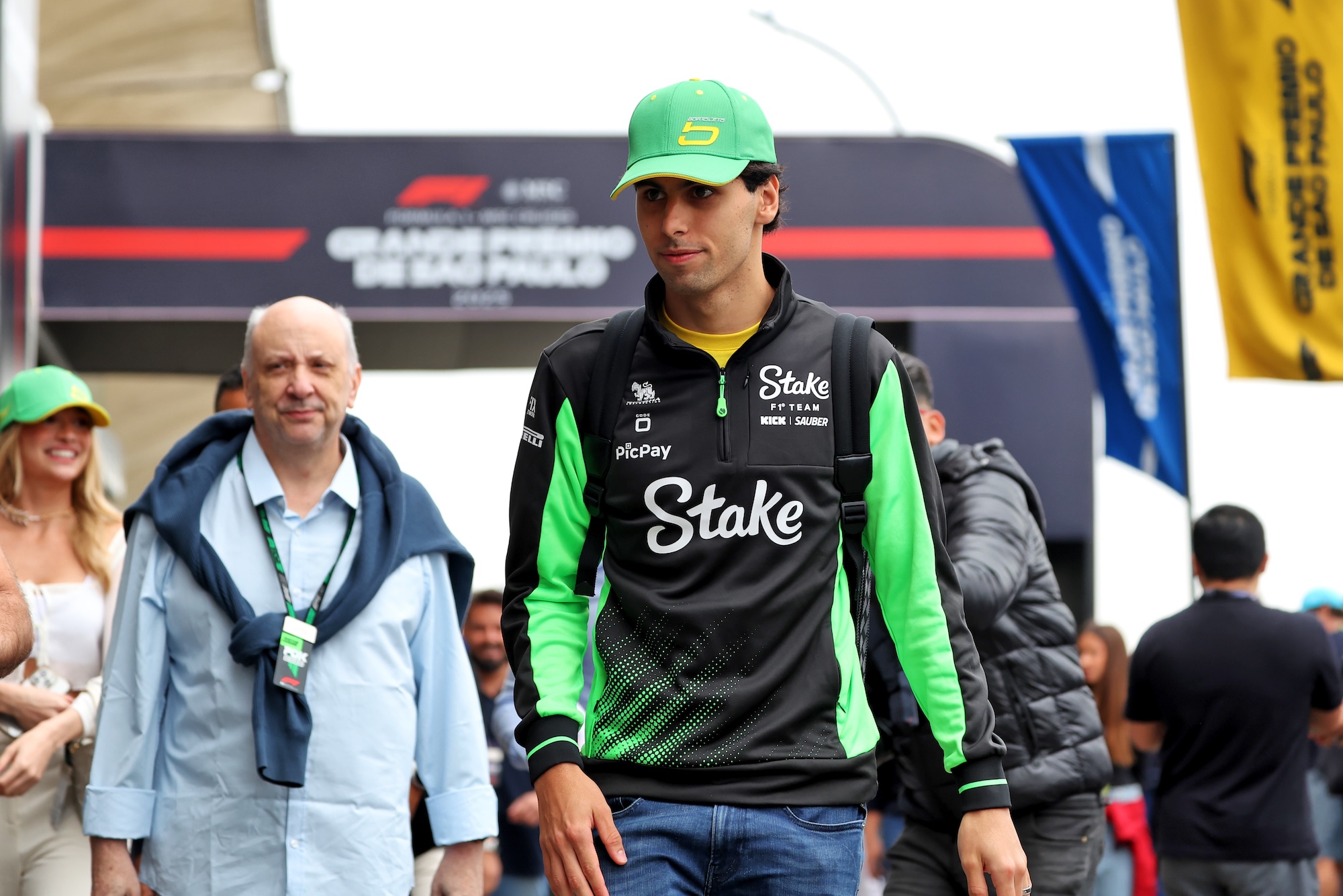 F1: As imagens do primeiro dia de atividades do GP de São Paulo Gabriel Bortoleto (BRA) Sauber.