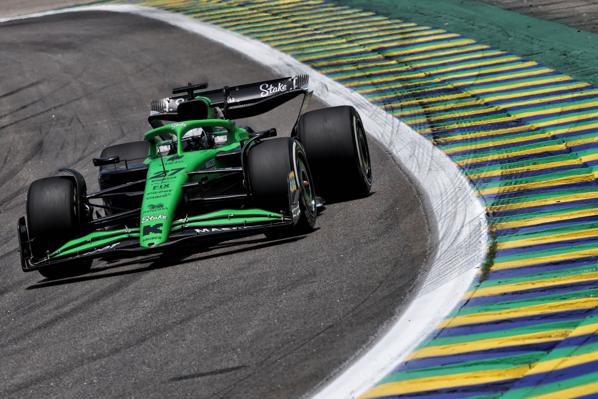 F1: As imagens do primeiro dia de atividades do GP de São Paulo Nico Hulkenberg (GER) Sauber C45.