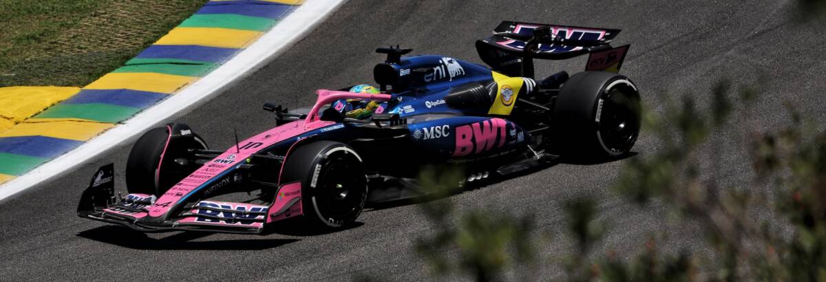 F1: Alpine mostra evolução no GP de São Paulo