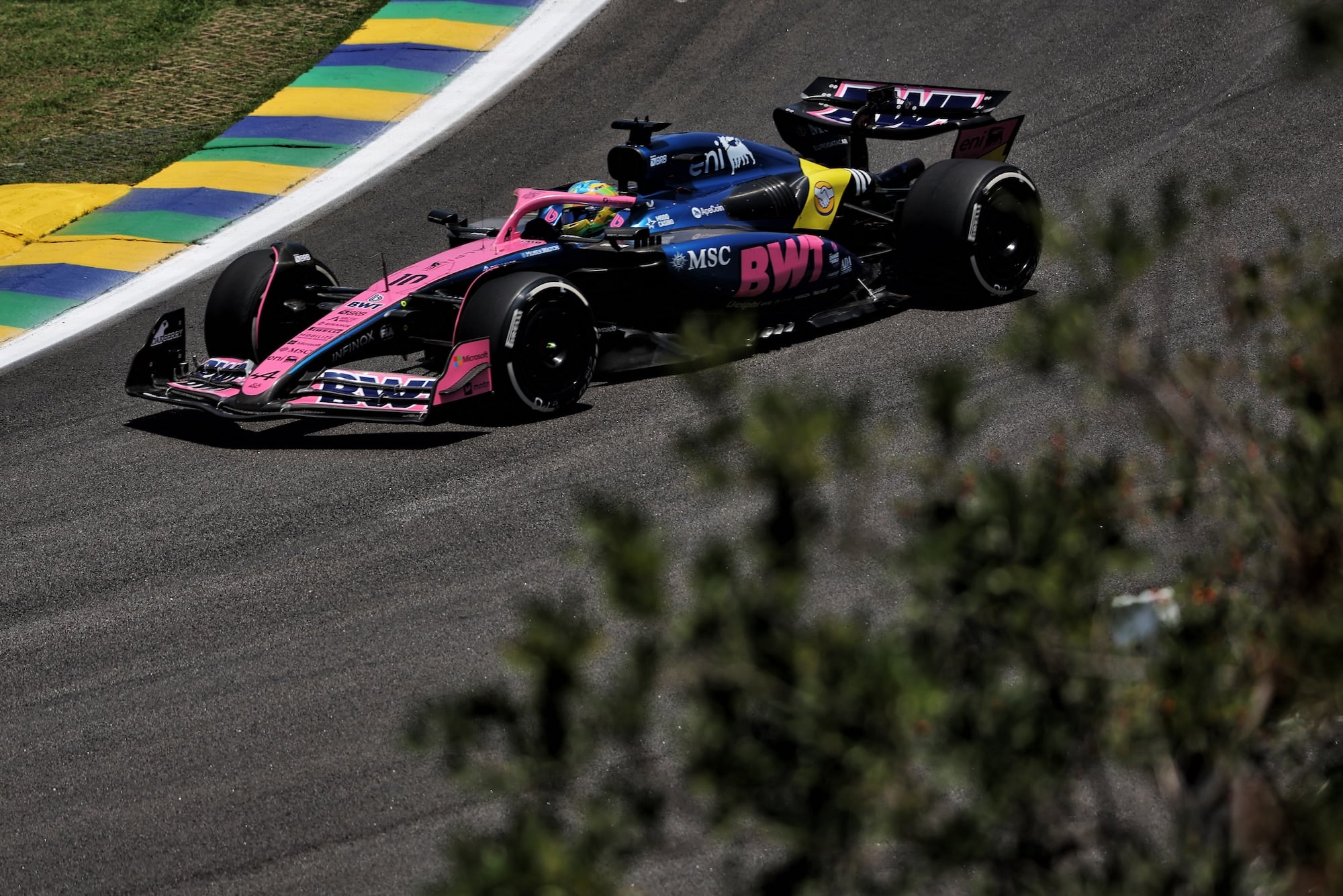 F1: As imagens do primeiro dia de atividades do GP de São Paulo Pierre Gasly (FRA) Alpine F1 Team A525.