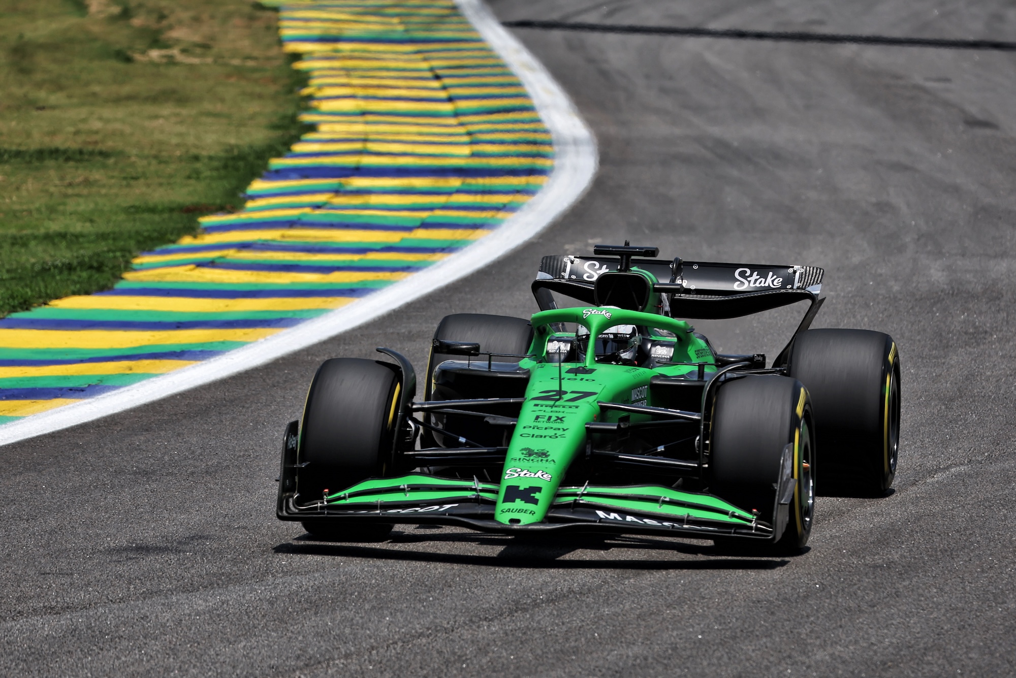 F1: As imagens do primeiro dia de atividades do GP de São Paulo Nico Hulkenberg (GER) Sauber C45.