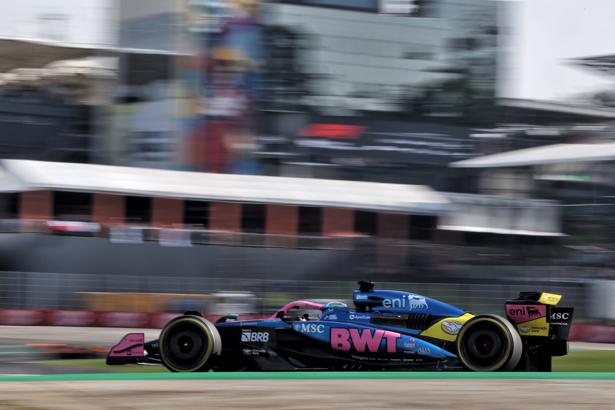 F1: As imagens do primeiro dia de atividades do GP de São Paulo Pierre Gasly (FRA) Alpine F1 Team A525.