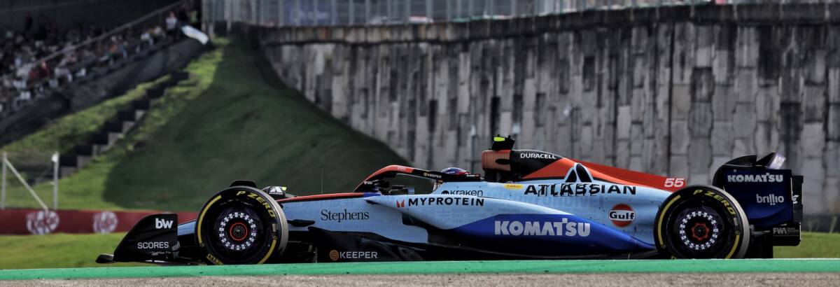 F1: Williams fala em “classificação complicada” na Sprint, mas vê potencial em Interlagos
