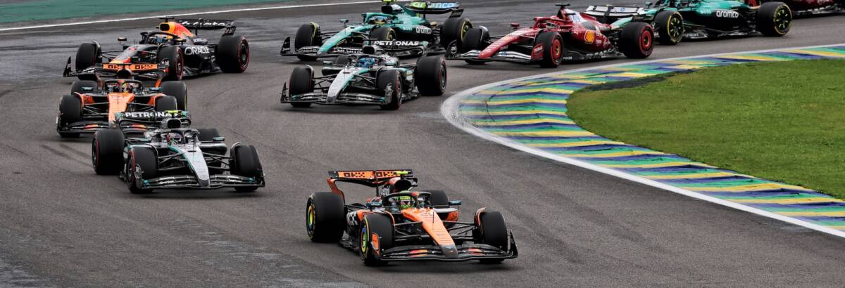 F1: Norris domina e vence de ponta a ponta Sprint do GP de São Paulo. Bortoleto bate