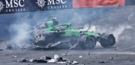 F1: Mãe de Bortoleto destaca segurança do carro e piloto em boas condições após acidente em Interlagos