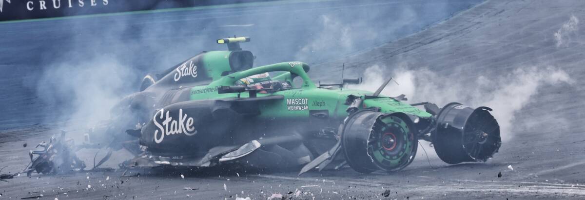 F1: Mãe de Bortoleto destaca segurança do carro e piloto em boas condições após acidente em Interlagos