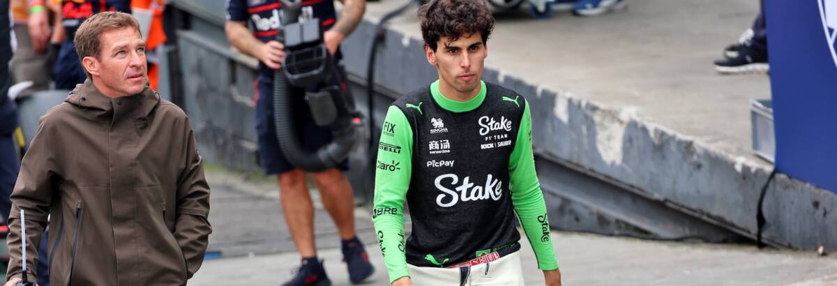 F1: Bortoleto lamenta não ter participado da sessão de classificação