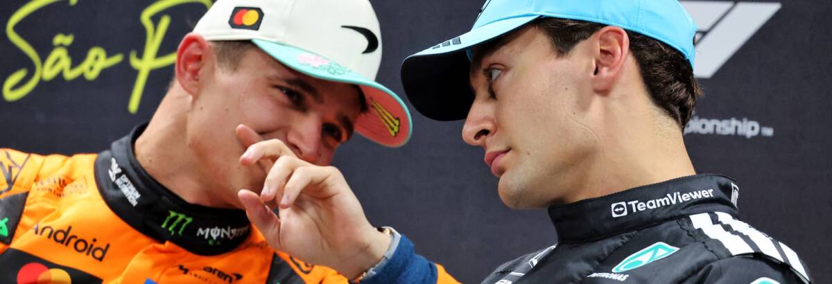 F1: Norris elogia Russell e acredita em título para o britânico no futuro