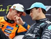 F1: Russell supera Norris e leva vantagem na disputa não oficial de corridas Sprint