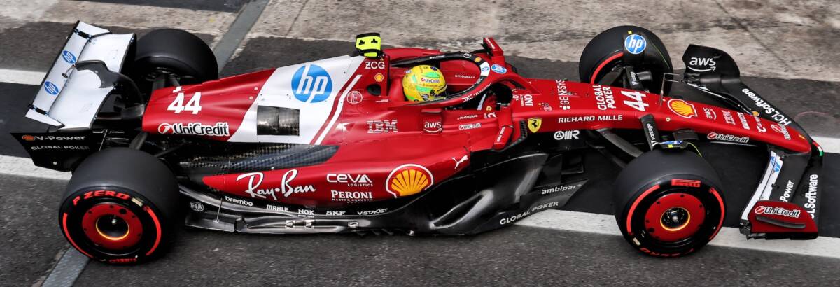 F1: Hamilton reafirma confiança na Ferrari após dificuldades em Interlagos