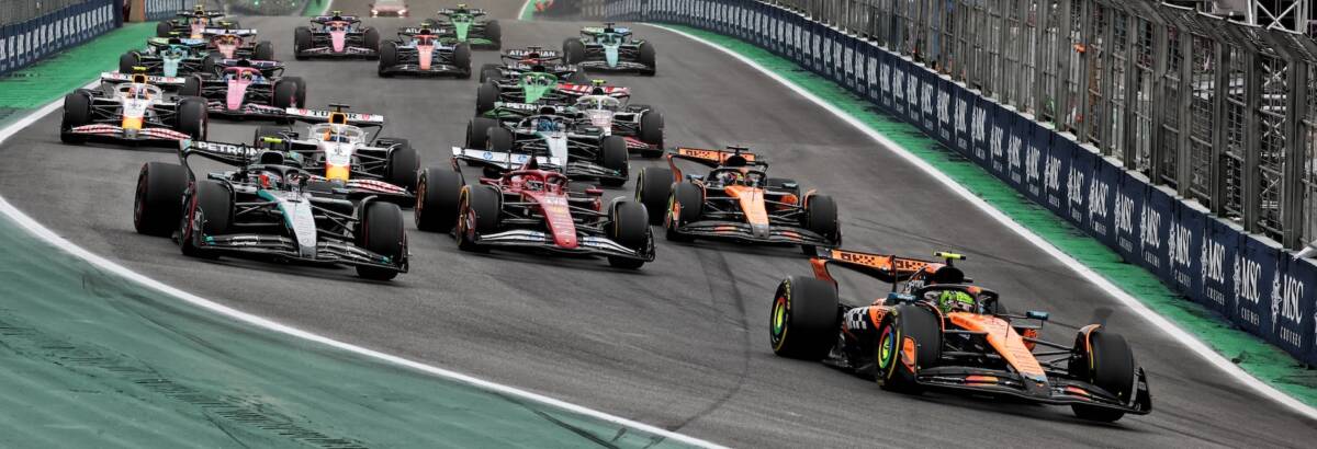 F1: Norris foge do caos e garante vitória no GP de São Paulo. Bortoleto abandona