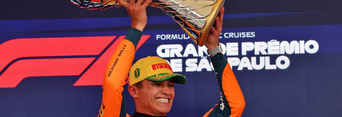 F1: “Não fomos os mais rápidos, mas executamos melhor”, diz Norris sobre vitória em São Paulo