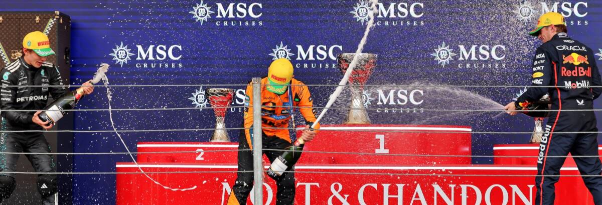 F1: Norris admite que “me importei demais” com opiniões no início de 2025