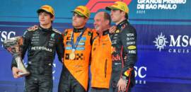 F1: Recuperação de Verstappen em São Paulo abre o debate sobre o ritmo nesta reta final; veja os gráficos