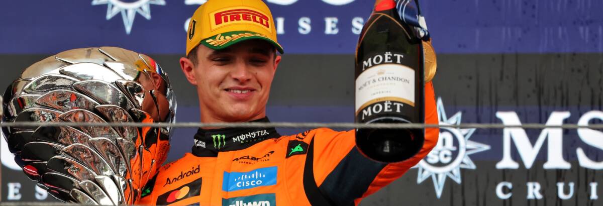 F1: Norris mantém discurso cauteloso após vitória em Interlagos