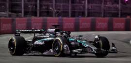 F1: Russell admite desgaste de pneus e vê pódio como limite da Mercedes
