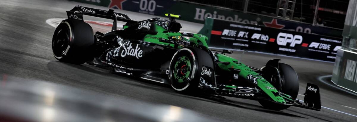 F1: Bortoleto se envolve em batida com Stroll na largada e abandona GP de Las Vegas