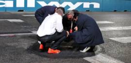 F1: FIA encontra 14 falhas e faz reparos de emergência no circuito de Las Vegas